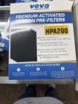 Veva Precut For HPA200 Premium Carbon Activated Filters 6 Pack. Fixed Price $19.99.