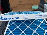 Three Afp 20X25X2 Pleated Air Filters, Replacement For Hvac Furnace (merv 10). Fixed Price $23.99.