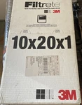 3M Case Of 6: Dust Reduction 10X20X1 Filters 307DC-6 New. Fixed Price $34.99.