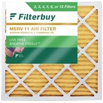Filterbuy 12X12X1 Pleated Air Filters, Replacement For Hvac Furnace (merv 11). Fixed Price $13.00.