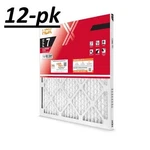 12 In X Allergen Plus Pleated Air Filter Fpr 7, Merv 11 Case Of. Fixed Price $39.95.