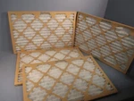 Lot Of (4) Air Handler Pleated Filter 16X25X1 Merv 7 5W510. Fixed Price $34.99.