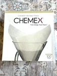 Chemex Filters, Bonded Pre-folded Squares, Natural (FSU-100). 90 In Box. Fixed Price $15.75.