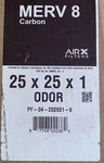 Airx Filters Merv 8 Carbon Odor 25 1 Six Pack Nib. Fixed Price $99.99.