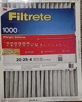 Filtrete 3M For Hvac 20" X 25" 4 Allergen Defense Case Of. Fixed Price $97.57.