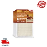 Filtrete 20X30X1 Air Filter, Mpr 800 Merv 10, Micro Particle Reduction, 4-PACK. Fixed Price $44.99.