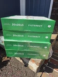 4 Lot Filterbuy 20X20X5 Air Filters, Hvac For Honeywell & Lennox (merv 8). Fixed Price $60.00.