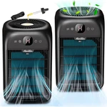 Aircillin 2-PACK Purifiers For Home Large Room Up To 908 Sq Pack, Black. Fixed Price $79.33.