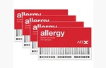 New In Box 4-PACK 16"X25"X5" Merv 11 Filters Airx. Fixed Price $110.00.