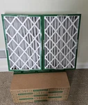 Filterbuy Pack 16X25X5 Indoor Air Filters Merv 8 Brand New. Fixed Price $42.97.