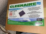 Cleenaire Caf 7277 Cabin Filter New Box. Fixed Price $12.00.