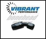 Vibrant Performance 21404 45 Degree Hose End Fitting; Size: -4AN. Fixed Price $38.29.