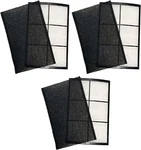 Nispira 2-IN-1 Hepa Carbon Filter For Purezone Breeze Pecompap Air Purifier 3 Pk. Fixed Price $49.99.