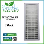 Idylis AC-38 1PK Replacement Hepa Filters For Series Air Purifiers. Fixed Price $15.99.