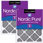Nordic Pure 24X30X1 Actual Size 23 1/2 29 3/4 Furnace Air Filters Merv. Fixed Price $93.07.