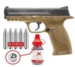 Umarex Smith Wesson M&p .177 Cal Air Gun W/ CO2 Bb Jug Bundle (2255051). Fixed Price $51.99.