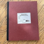 National Brand Computation Notebook 9.25" 11.75" 4X4 Quad Ruled Sheets. Fixed Price $10.00.