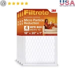 Hvac Air Filter Mpr 800 Merv 10 Micro Particle Reduction 4 Pack Pleated 1INCH Us. Fixed Price $61.63.