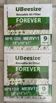 Ubeesize Reusable Air Filters Mpr 1200 14" X1" Ac/hvac. Fixed Price $49.99.