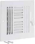 8 X Inch (duct Opening) Air Cover For Wall Ceiling, Four-way Ventilati. Fixed Price $15.47.