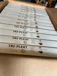 16X24X2 Tri-pleat Dim Pleated Air Filter MERV8 16" 24" 2" 12 Pack Green. Fixed Price $55.00.