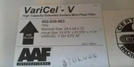 American Air Filters Varicel Sh Std 902-839-903 24 X 12 Aaf. Fixed Price $65.00.