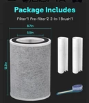 Pc HP202 HP201 Hepa Air Purifier Filter Compatible W/ Shark HP200 & Hc Series. Fixed Price $20.00.