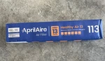 Aprilaire 113 Replacement For Whole House 16X20X4 Home Allergy Filter New. Fixed Price $36.99.