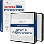 2 Pack 3-IN-1 True Hepa Air Cleaner Replacement Filter + Activated Carbon. Fixed Price $20.00.
