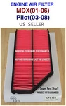 Engine Air Filter Fits 2003-2008 Honda PILOT&2001-2006 Mdx Fast Ship Us Seller. Fixed Price $16.75.