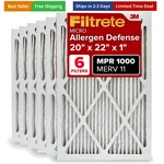 20X22X1 Furnace Air Filter, Merv 11, Mpr 1000, Micro Allergen Defense, 3- .... Fixed Price $159.89.