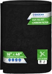 Cut To Fit Activated Carbon Filter Sheet 16 X 48 - Air.... Fixed Price $23.34.