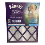 New Rare Kleenex Elite Allergen Air Furnace Filter 16X20X1 - Merv 13 Rating. Fixed Price $49.99.