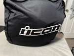Icon Air Flight Cross Link Motorcycle Helmet Size Large Black Red. Fixed Price $225.00.