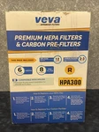 Veva Advanced Filters - HPA300 Compatible 6 Hepa + 8 Carbon Value Pack. Fixed Price $33.00.