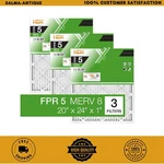 20 In. X 24 1 Standard Pleated Furnace Air Filter Fpr 5, Merv 8. Fixed Price $18.99.