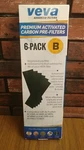 Veva PF4825 Carbon Pre Filter 6-PACK For AC4300 AC4800 AC4825, AC4850 AC4900. Fixed Price $11.99.