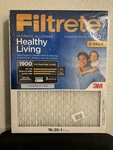 3M Filtrete 1900 16X20X1 Merv 13 Air Filter Ultimate Allergen Pack. Fixed Price $45.00.