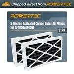 Powertec Activated Carbon Air Filter, Micron Outer Filters (75094-P2). Fixed Price $38.49.