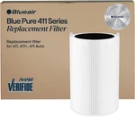 Blueair Pure 411+ Genuine Replacement Filter, Particle And Activated Carbon. Fixed Price $33.99.