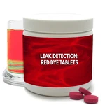 Bright Fluorescent Dyes 101100 Tracer Tablet,red, Pk 200. Fixed Price $62.98.