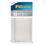 Filtrete 12X24X1 Merv 5 300 Mpr Air Filter 3-PACK Dust & Lint Electrostatic. Fixed Price $23.00.
