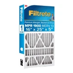 3M Filtrete Mpr 1900 5-INCH Allergen, Bacteria And Virus Filters 16 X 25. Fixed Price $59.99.