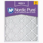 16X25X1 Furnace Filter Merv 8 Pleated Air. Fixed Price $44.00.