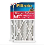 Filtrete 12X24X1 Allergen Defense Air Filter 1000 Mpr Merv 11 Electrostatic. Fixed Price $26.44.