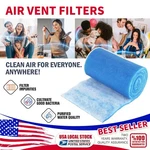 12" 140" Air Vent Filters Kit Keep Ducts Clean & Extend Hvac Equipment Life. Fixed Price $14.99.