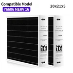 2PCS Y6606 MERV16 Replacement Filter 20X21X5 For Pureair PCO3-14-16 Purifier. Fixed Price $94.99.