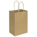 Bagmad 100 Pack 5.25X3.25X8 Inch Brown Small Paper Bags With Handles Bulk Gif.... Fixed Price $29.44.