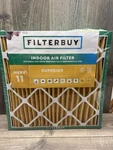 Filterbuy 20X20X2 Air Filters, Replacement For Hvac Furnace (merv 11) 3 Pack. Fixed Price $45.00.