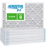 18X18X1 And Furnace Air Filter By Aerostar - Merv 8, Box Of 12. Fixed Price $107.69.